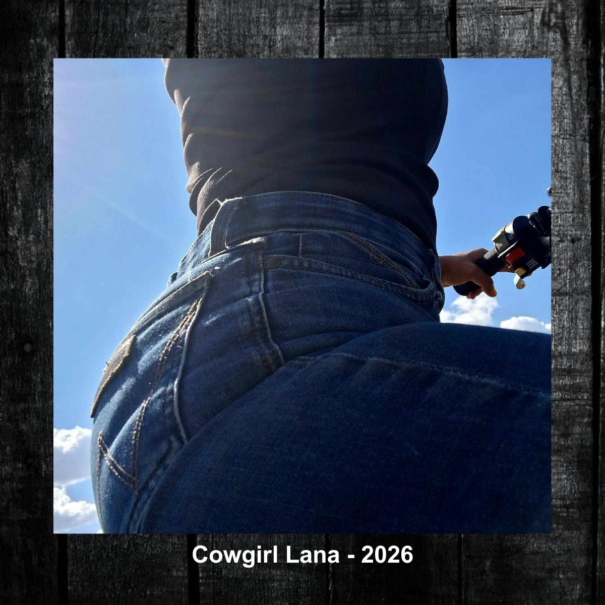 2026 Cowgirl Lana Wrangler 12x12 Wall Calendar