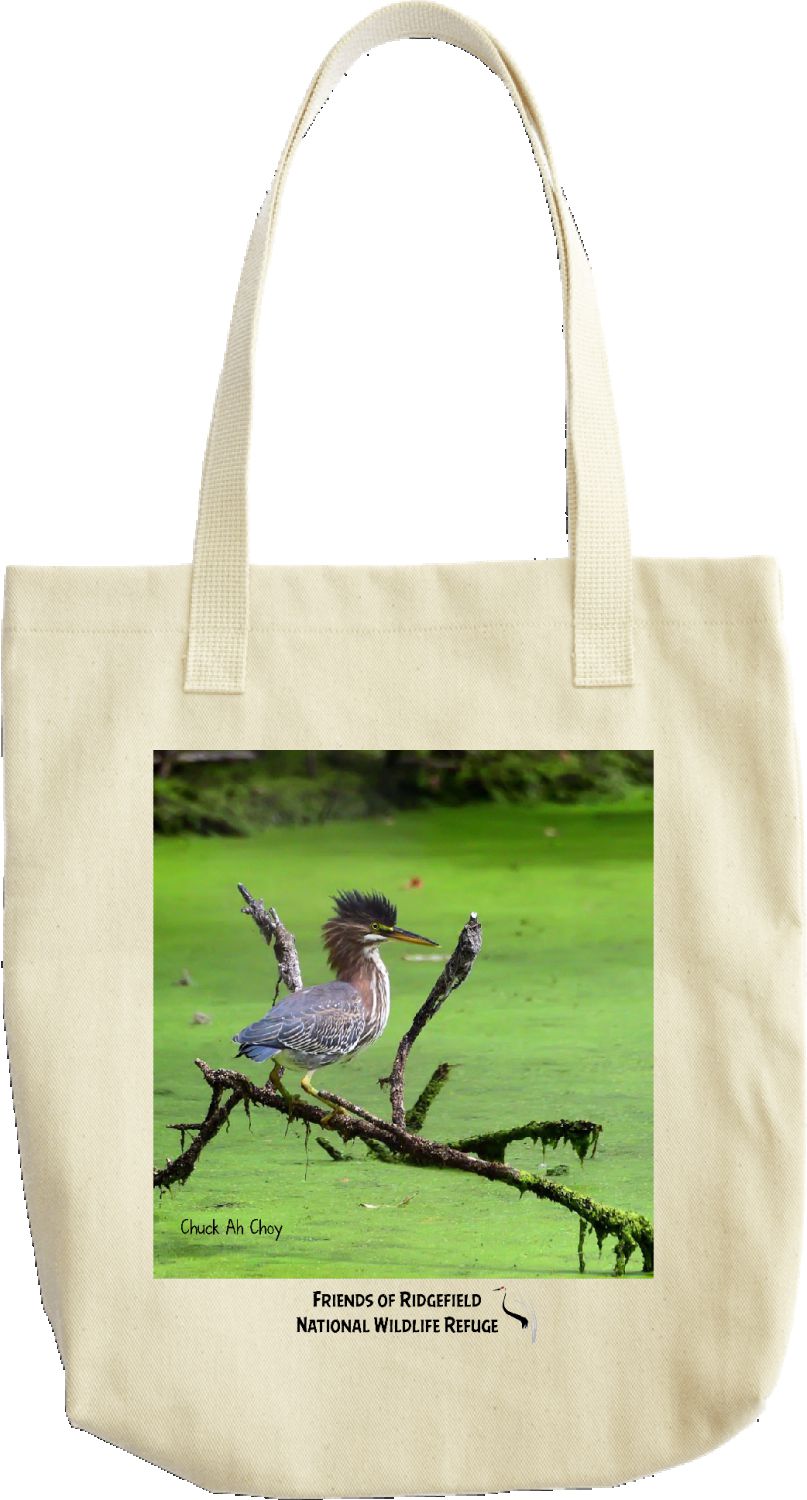 2020 Green Heron Crest tote
