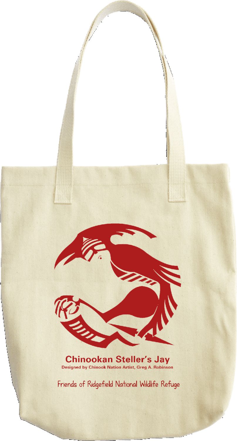 Friends of RNWR Chinookan Jay tote