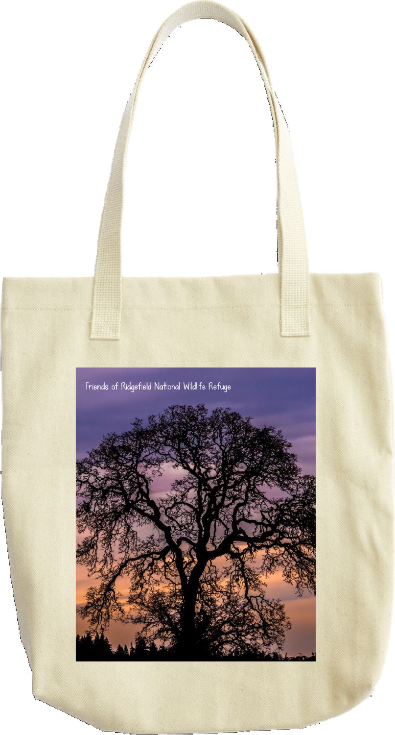 Friends of RNWR Oak Sunset tote