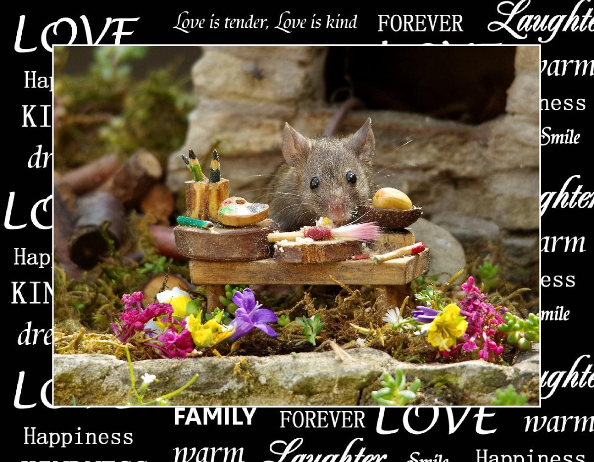 2025 George the mouse calendar 5